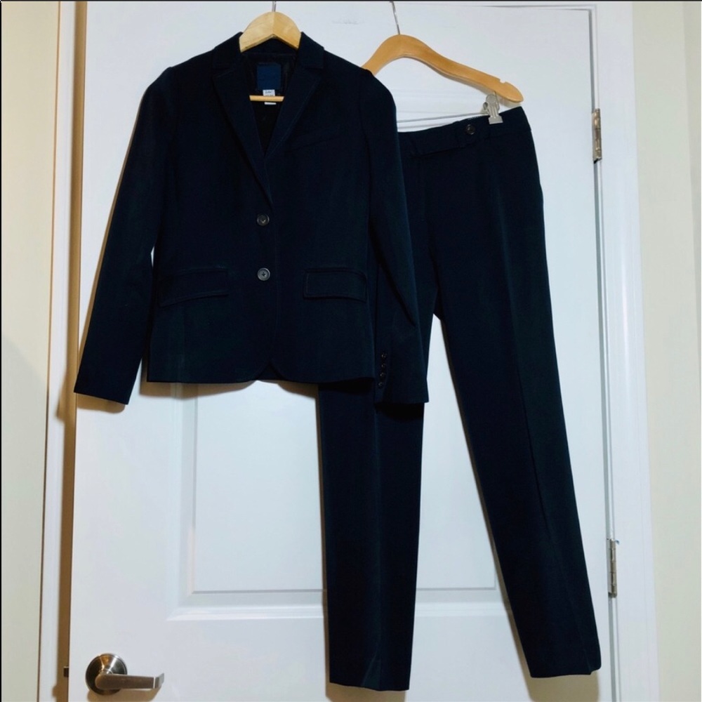 J. Crew Suit Blazer and Favorite Fit Pant in Navy